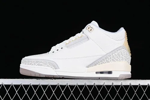 All categories Air Jordan Jordan series basketball shoes Air Jordan 3 Air Jordan 3 "Craft Ivory" AJ3 Joe 3 Ivory White FJ9479-100